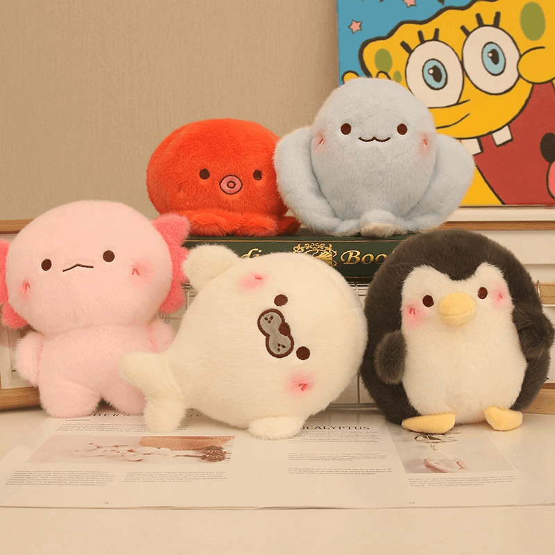 From Sketch to Snuggle: Unveiling the World of Custom Plush Marine Creatures