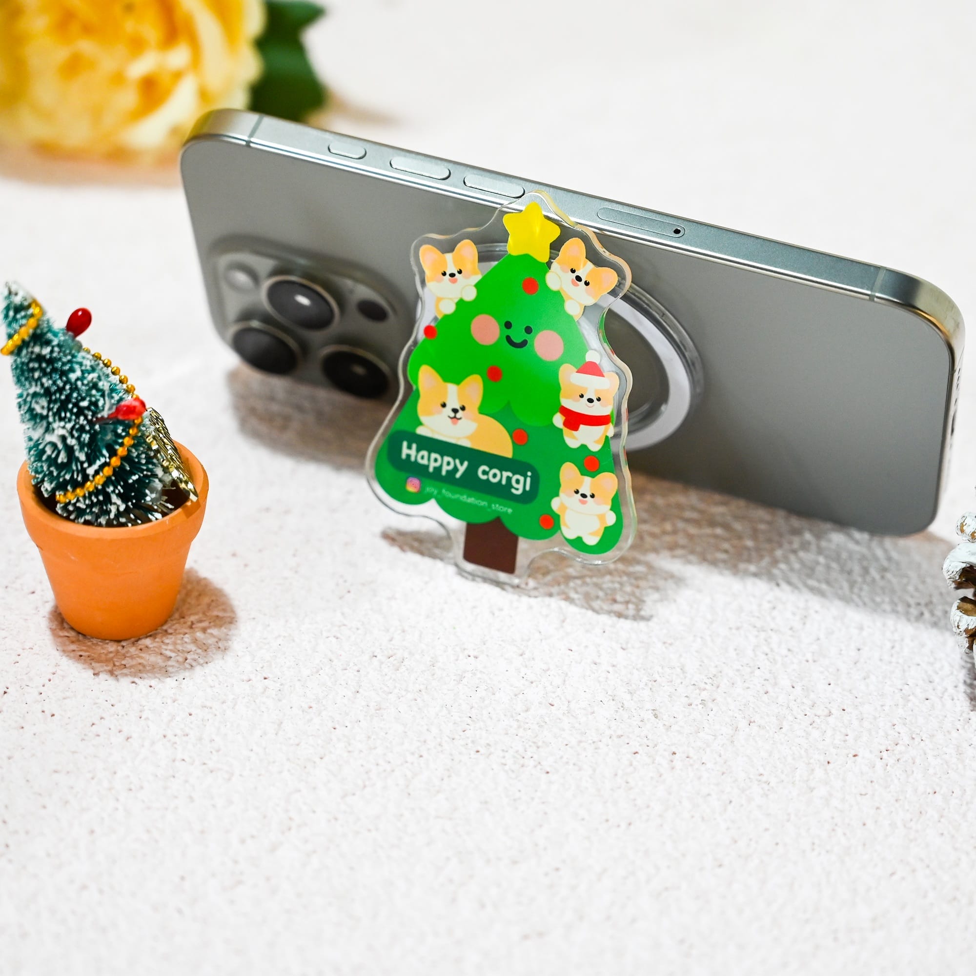 Custom Acrylic Magnetic Airbag Phone Stands